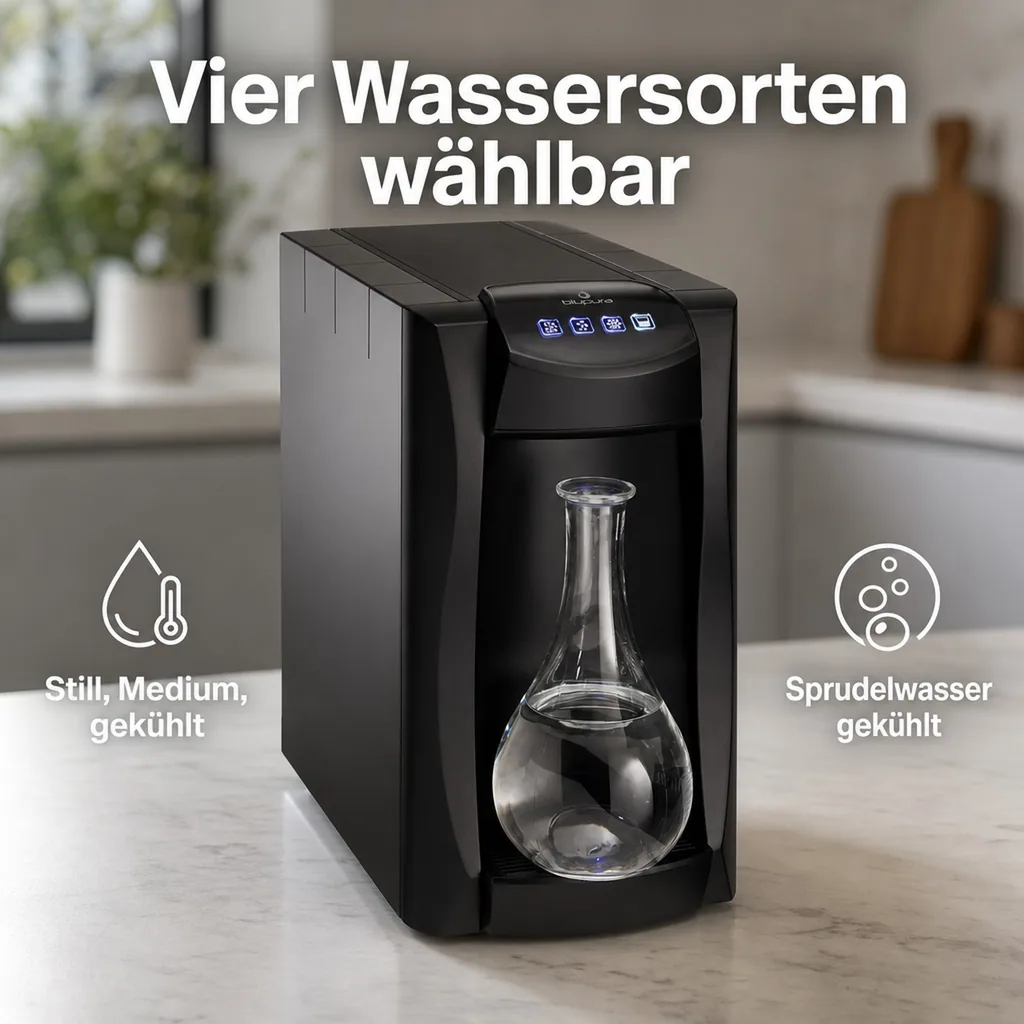 Wassersprudler, Wasserspender, Trinkwassersprudler - Piccola 15 Fizz, Auftisch