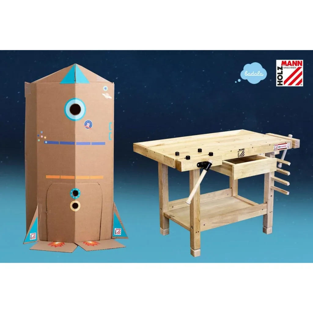 Kinder-Werkbank WB106Mini - 106x61x70 cm