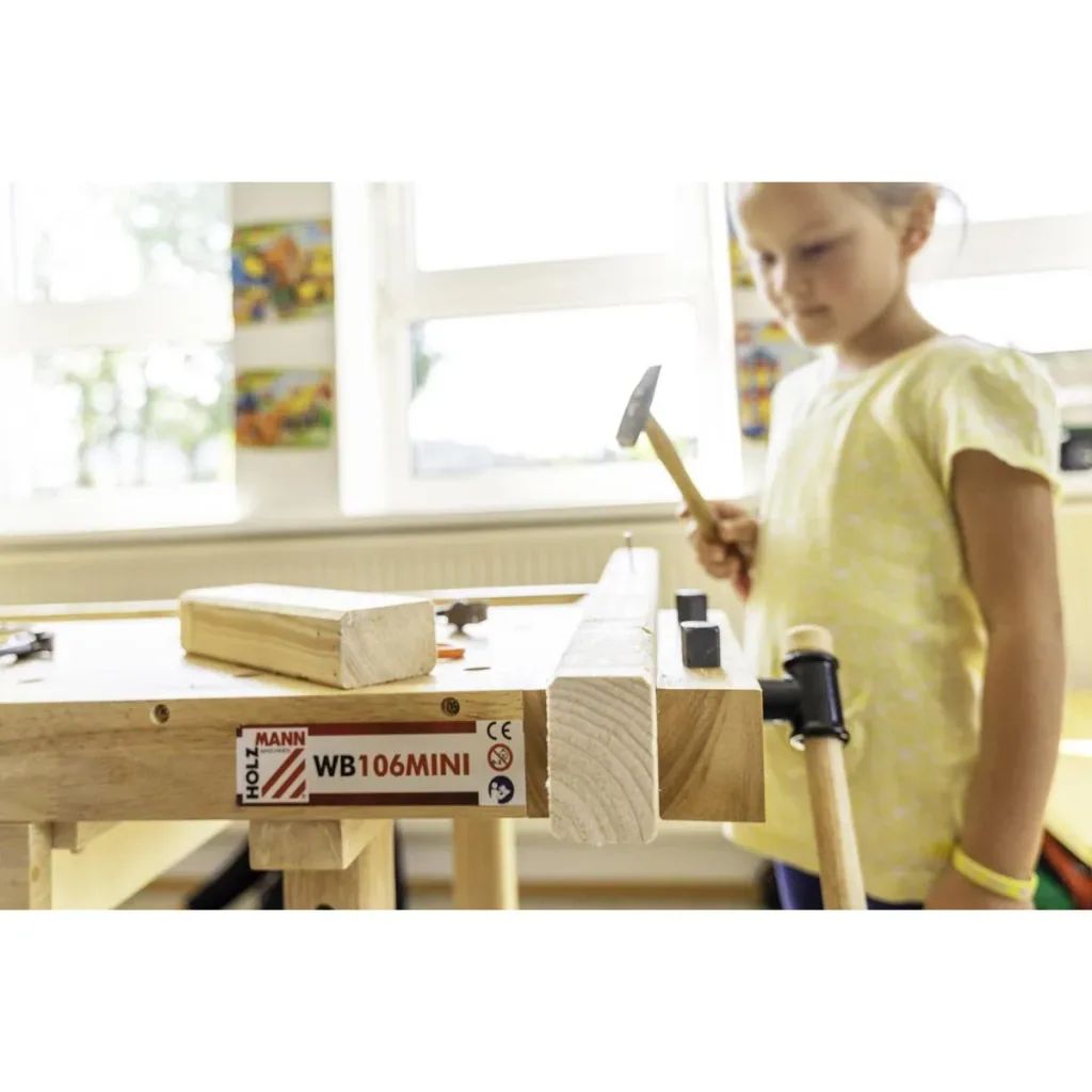 Kinder-Werkbank WB106Mini - 106x61x70 cm