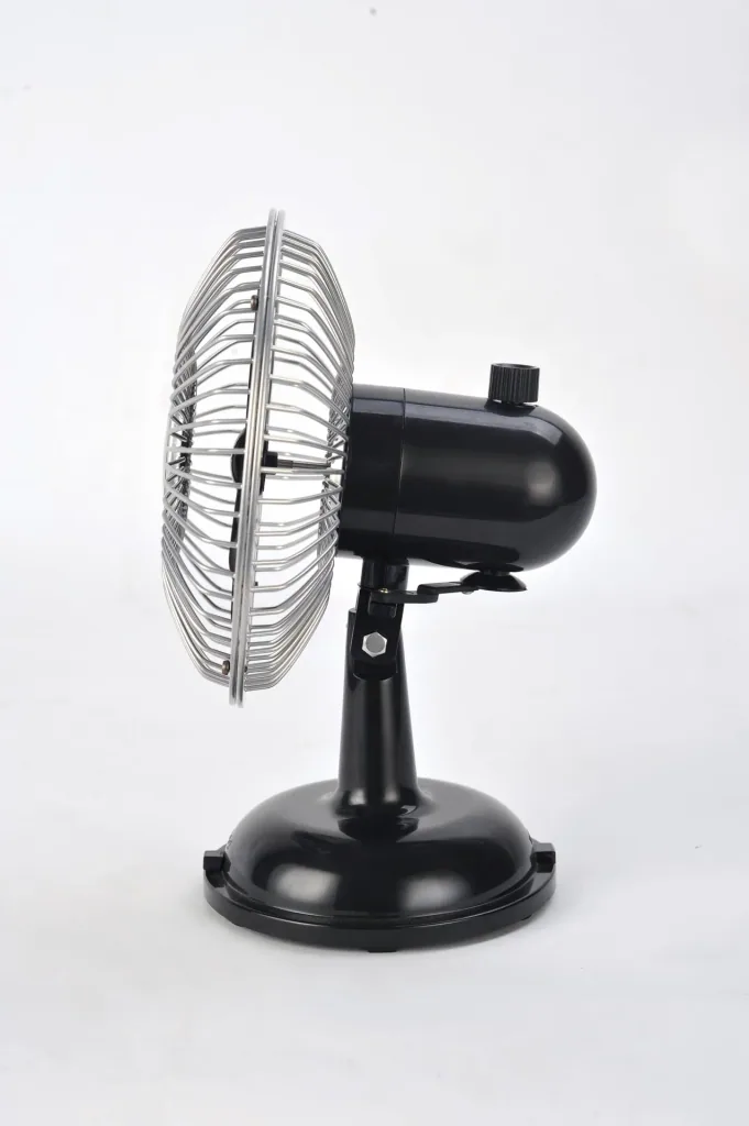 Tischventilator Retro Fan schwarz