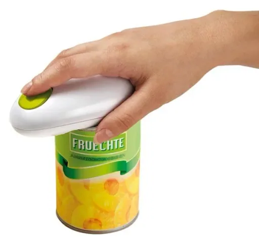Vollautomatischer Sicherheits-Dosenöffner, Weiß/ Grün