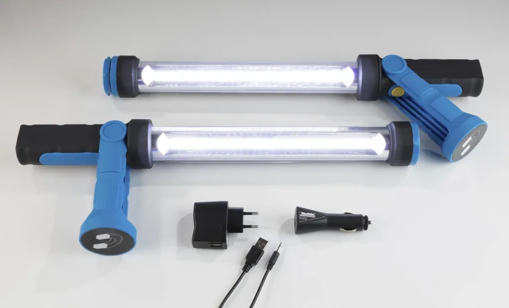 COB Arbeitsleuchte "Star" mit 1200 Lumen, 10 Watt, inklusive Batterie