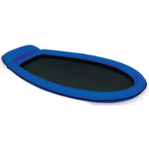 Lounge Bett mit nur Bottom-blau
