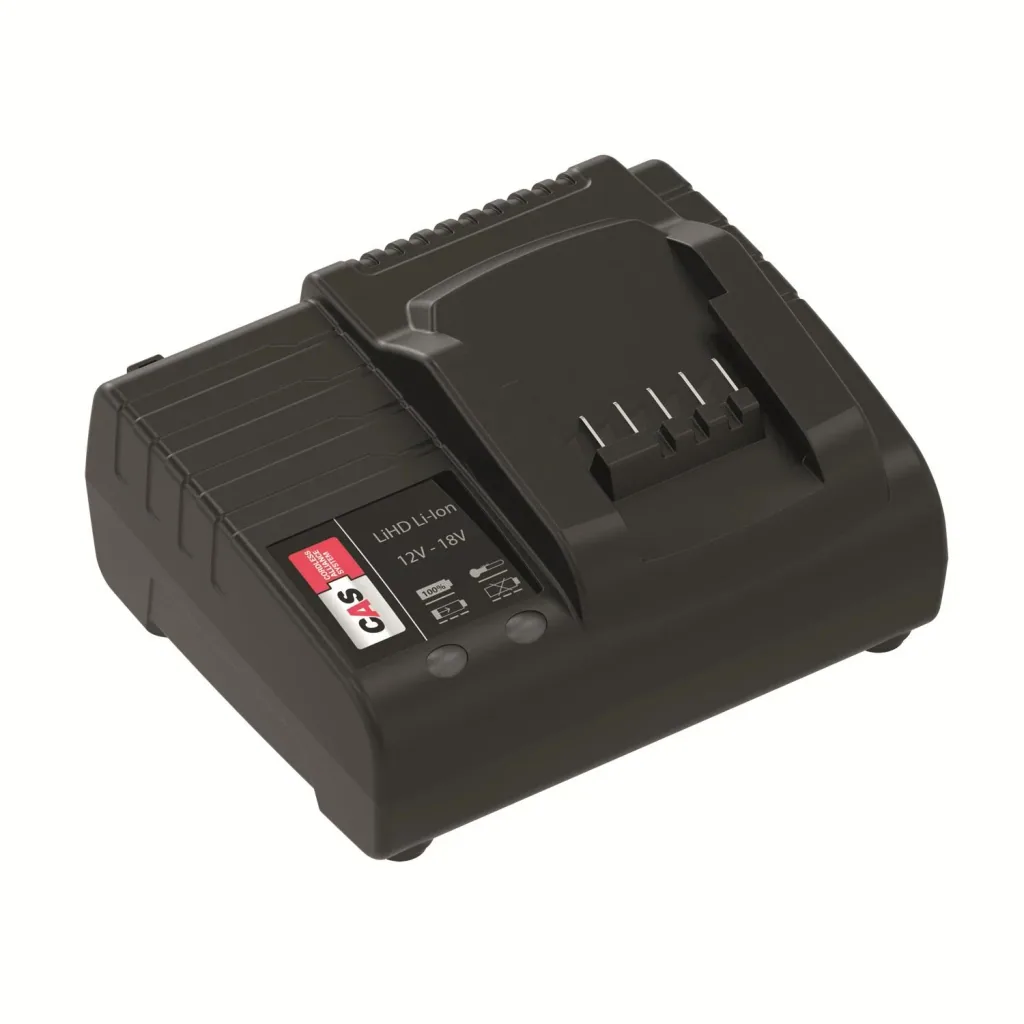 Handflutlichtstrahler NOVA 4 CAS + 12V 4Ah Akku, SC30 Ladegerät mit abnehmbarem Diffuser