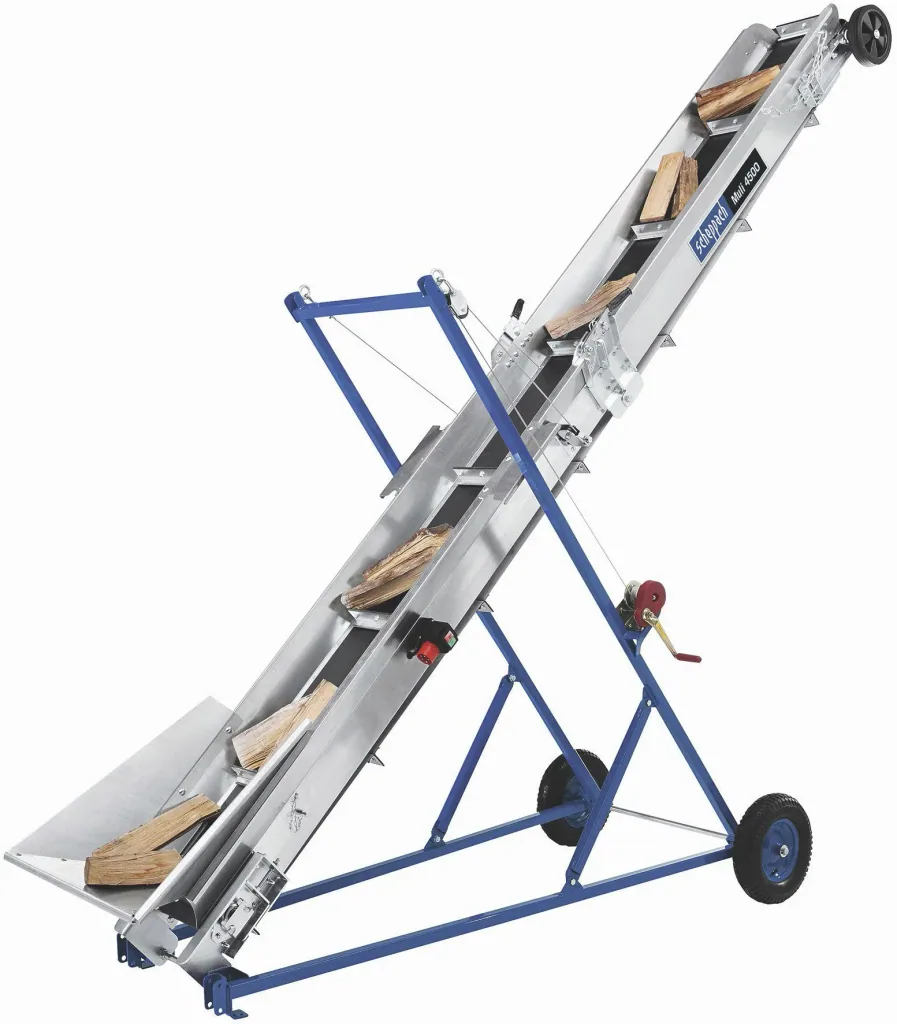 Förderband Muli 4500 für Brennholz, 230 V, 50HZ, 1,1kw