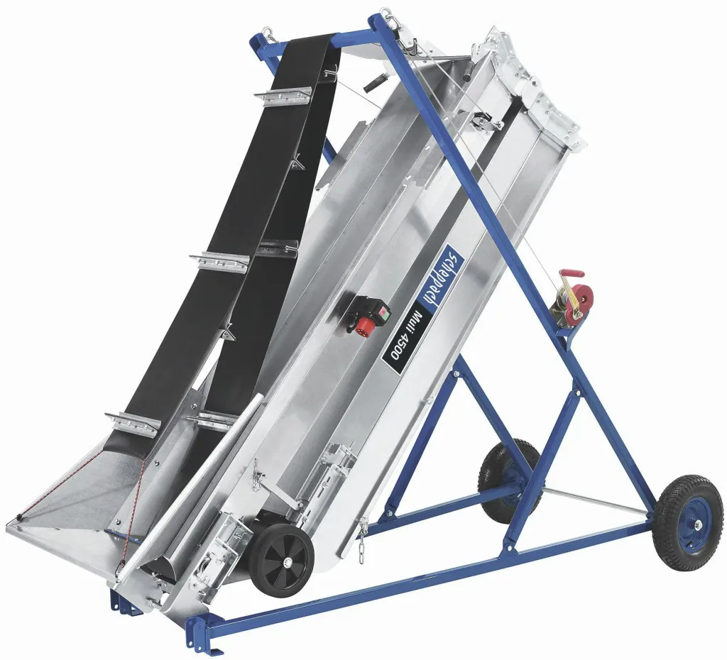 Förderband Muli 4500 für Brennholz, 230 V, 50HZ, 1,1kw