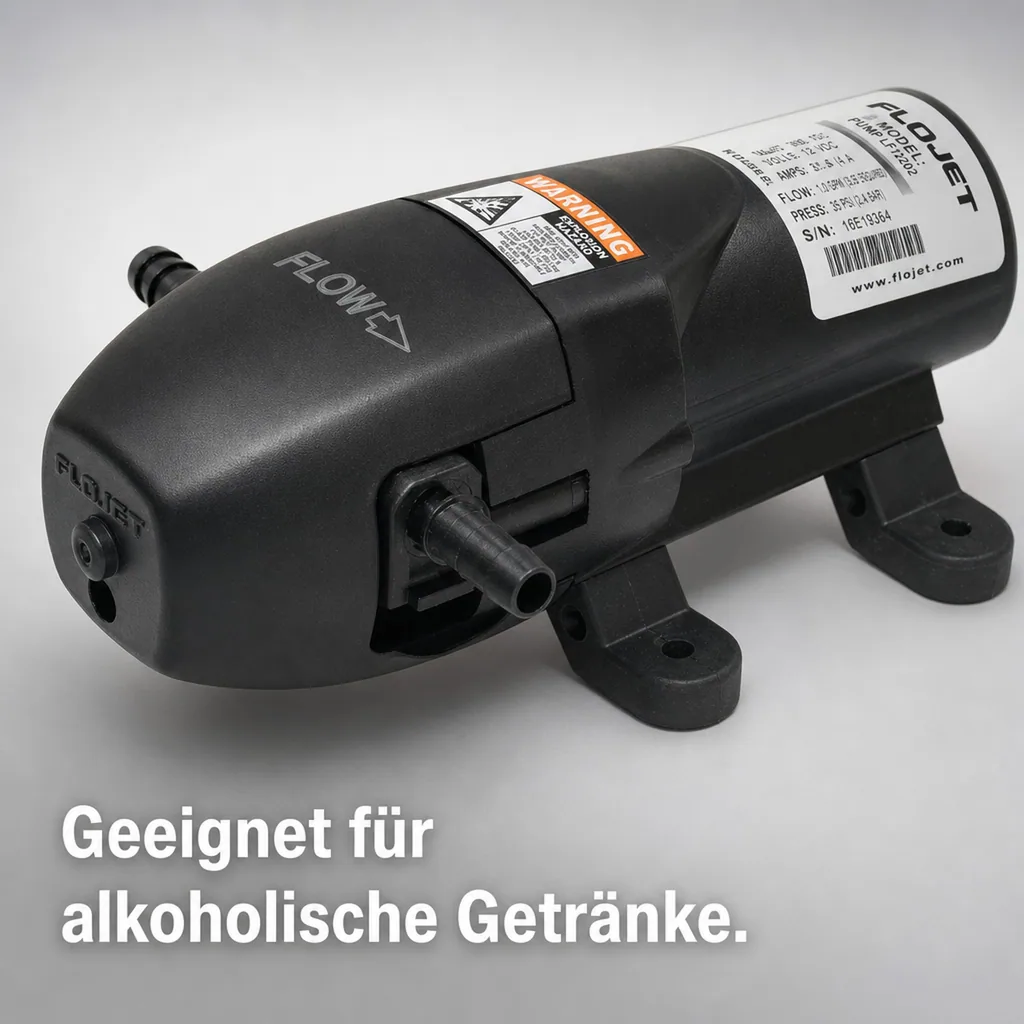 Selbstansaugende Elektrische Pumpe - Flojet BAG IN BOX