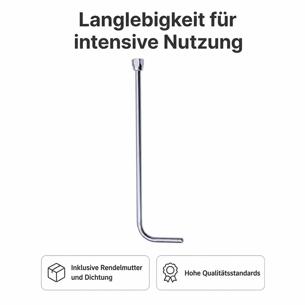 Unterspülrohr für Wasserarmatur, Wasserhahn - Perfekt für die Nutzung in der Gastronomie