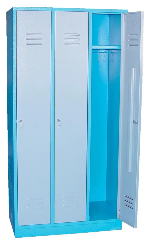 Garderobenschrank GS 3, 885 x 500 x 1775 mm.