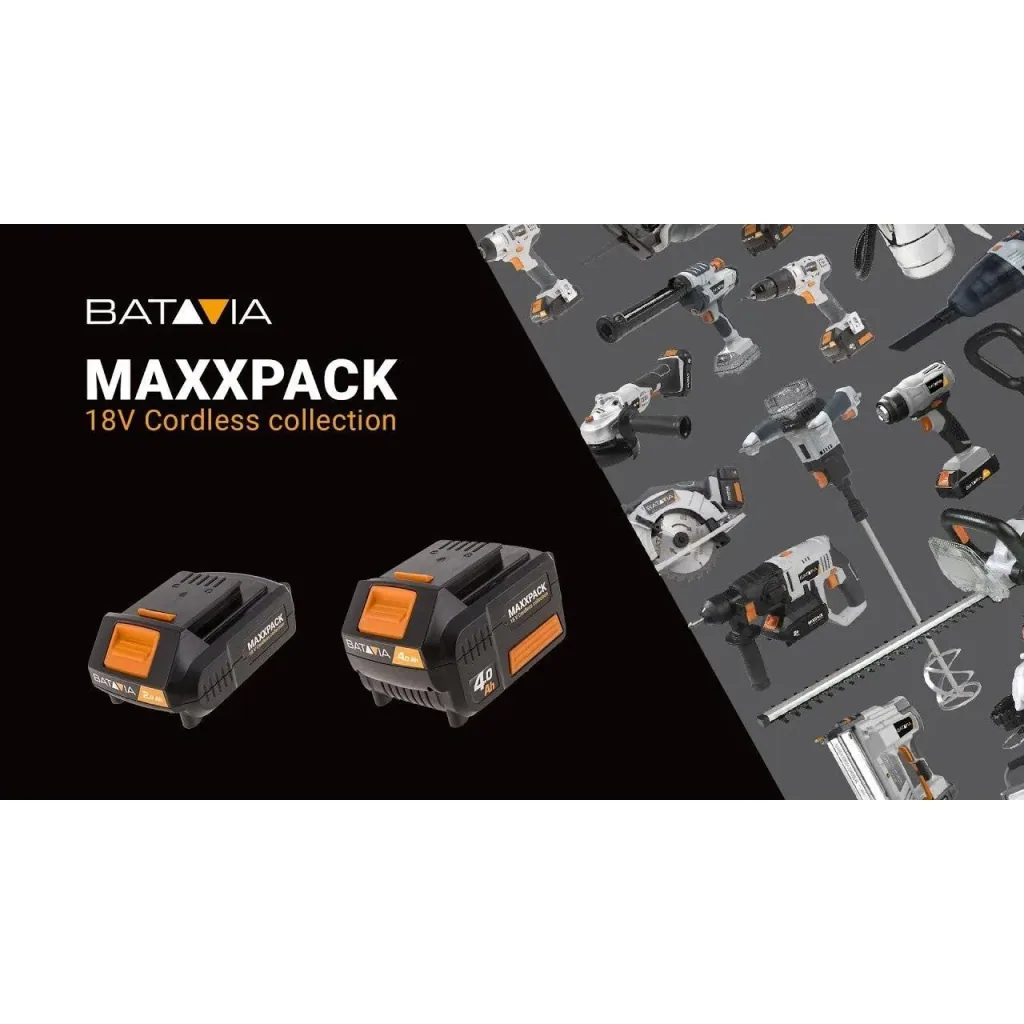 18V LI-ION - 4.0 AH LADEGERÄT MAXXPACK COLLECTION