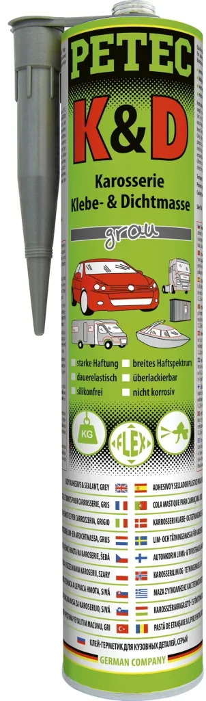 Karosserie Klebemasse/ Dichtmasse, grau, 310 ml