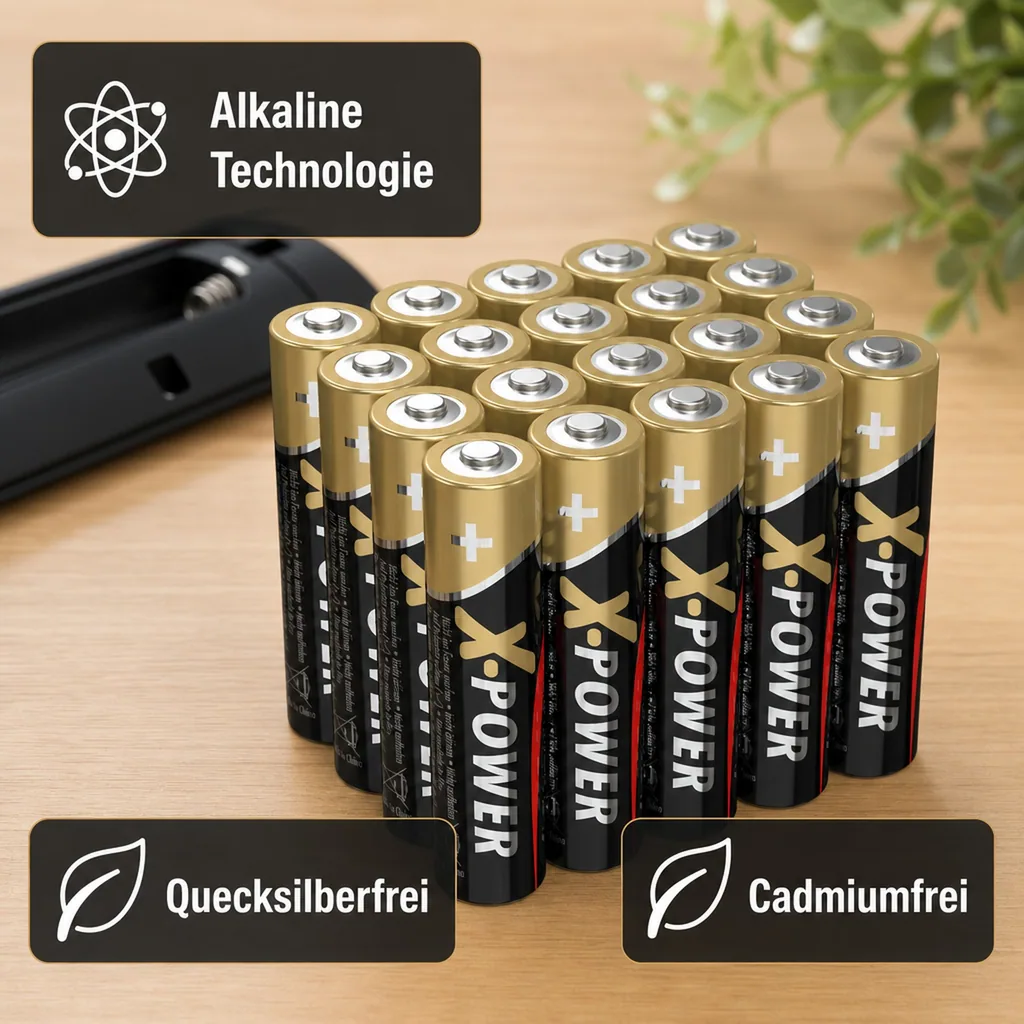 Alkaline Batterie X-Power Micro AAA - 20 Stück