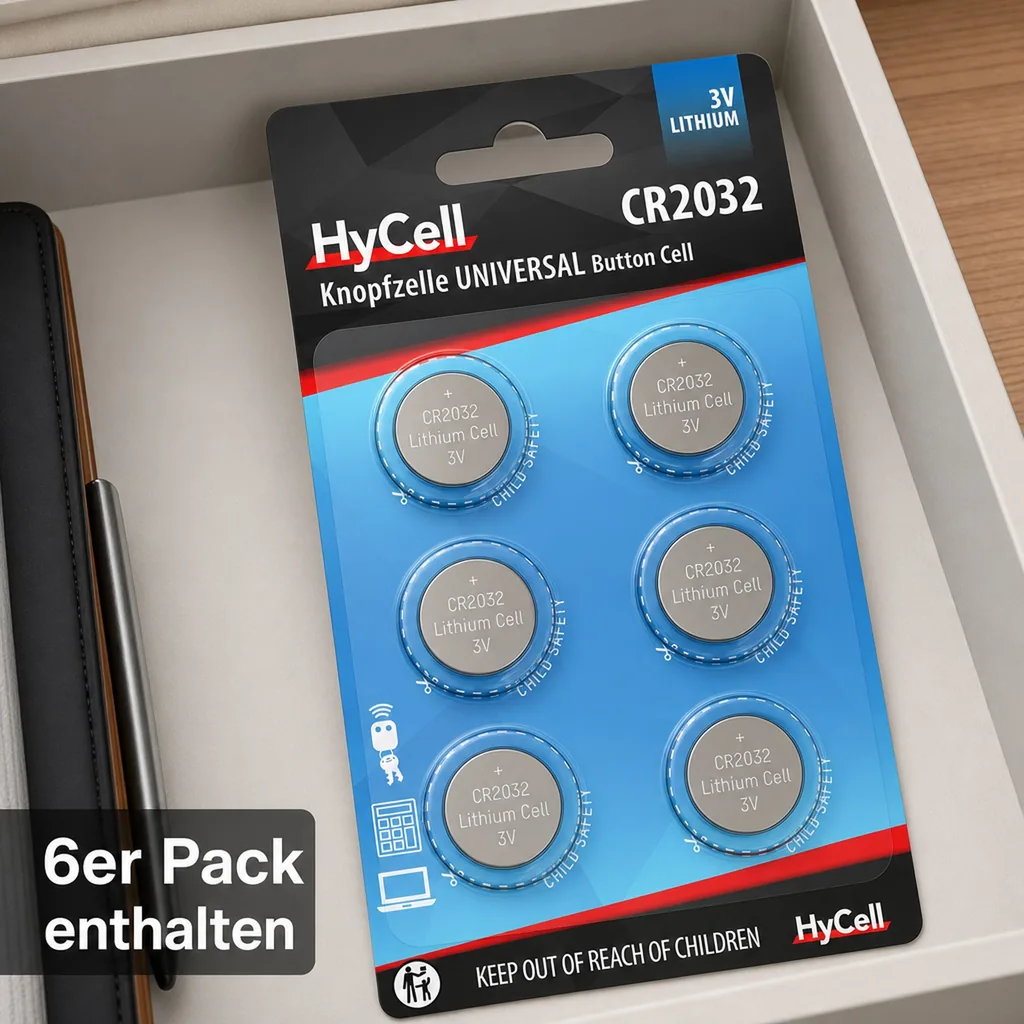 Lithium Knopfzellen CR2032