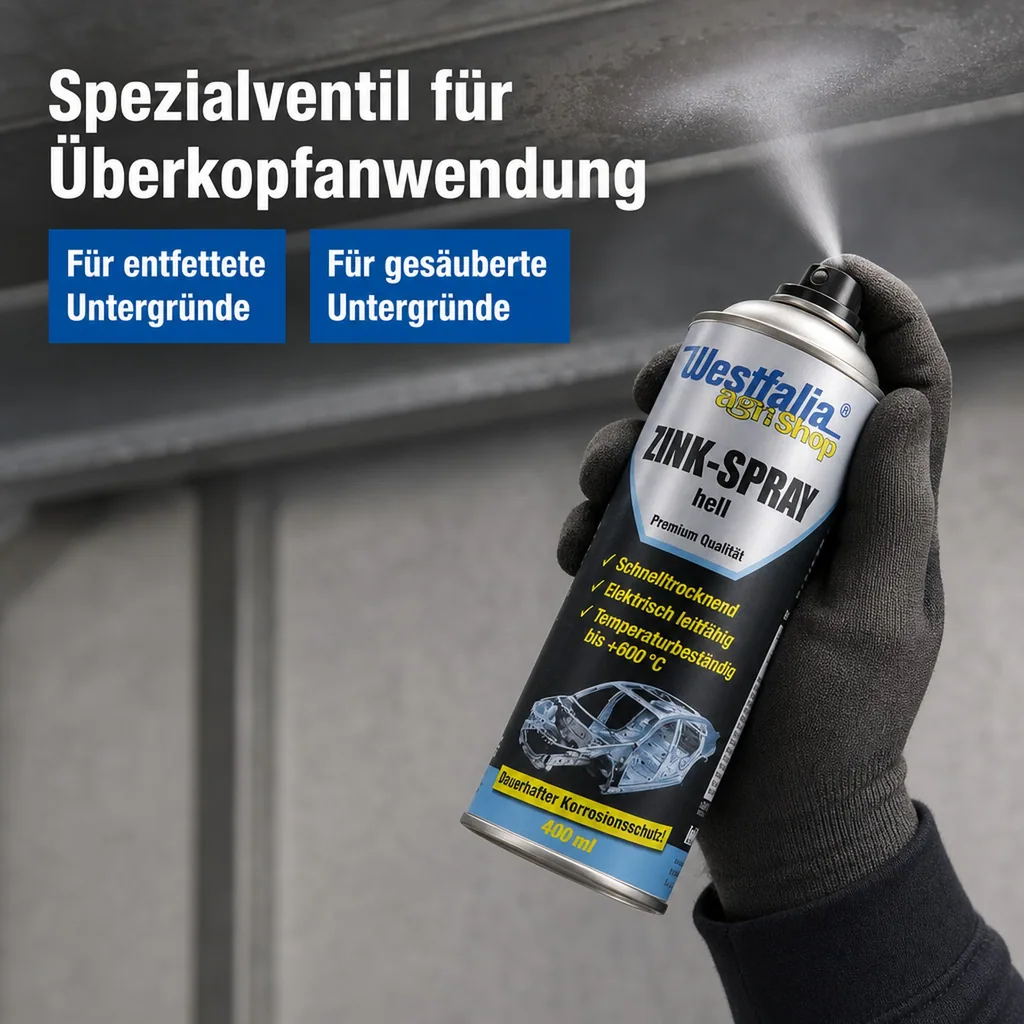 Zinkspray, hell, 400 ml