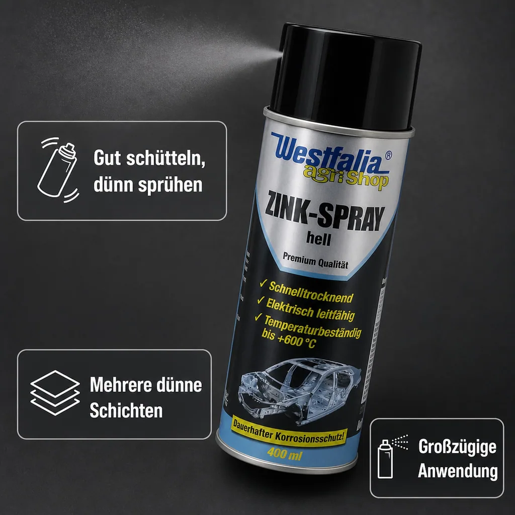 Zinkspray, hell, 400 ml