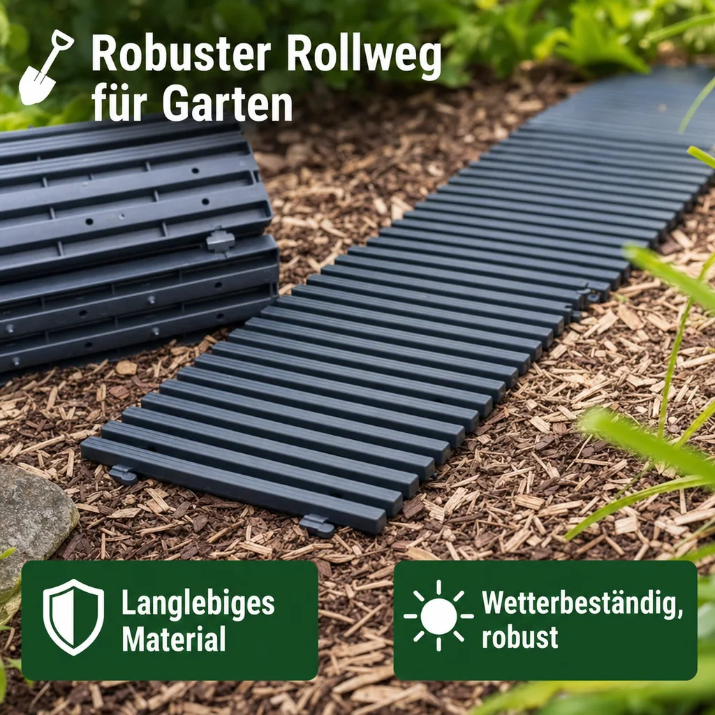 Gartenplatten, Rollweg - 30 x 300 cm