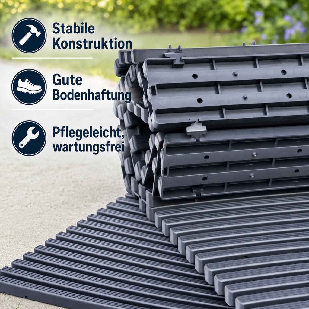 Gartenplatten, Rollweg - 30 x 126 cm