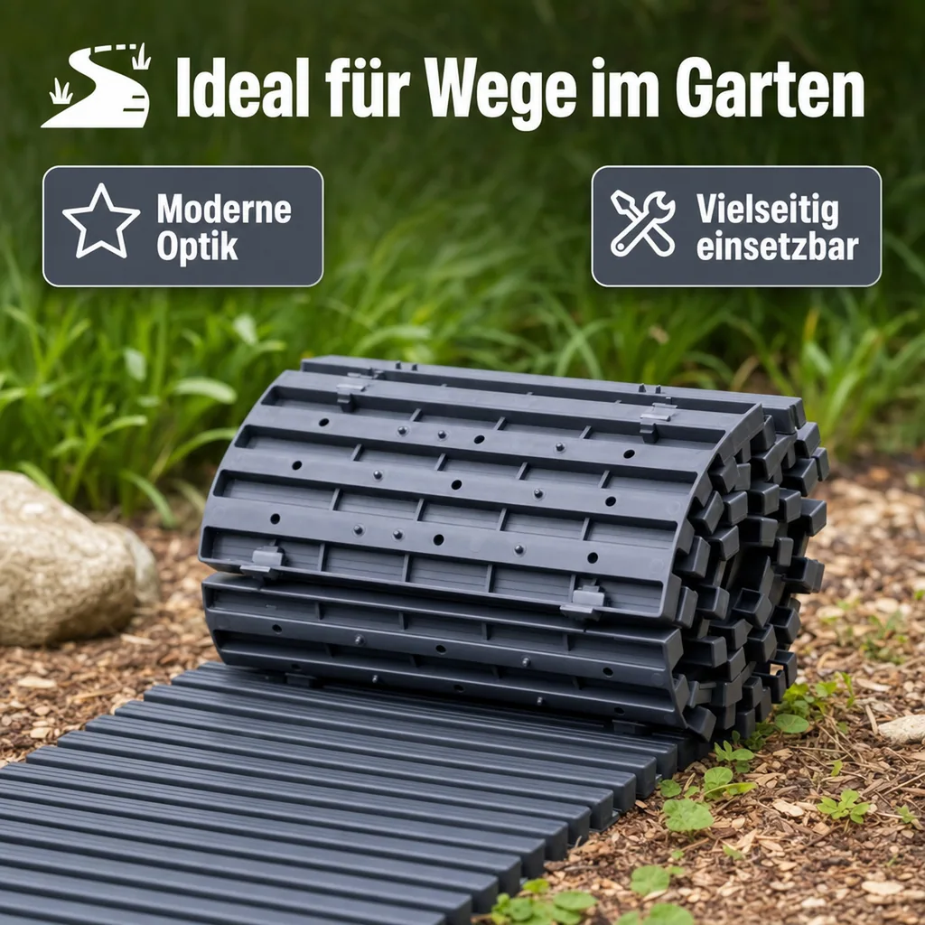 Gartenplatten, Rollweg - 30 x 300 cm