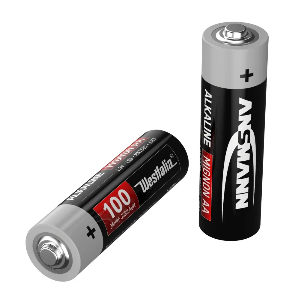 Red-Alkaline Mignon (AA) Batterien - 100 Stück