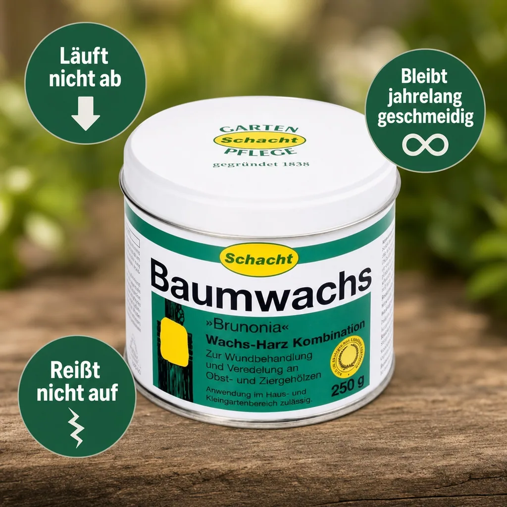 Baumwachs "Brunonia", 250 gr. Dose