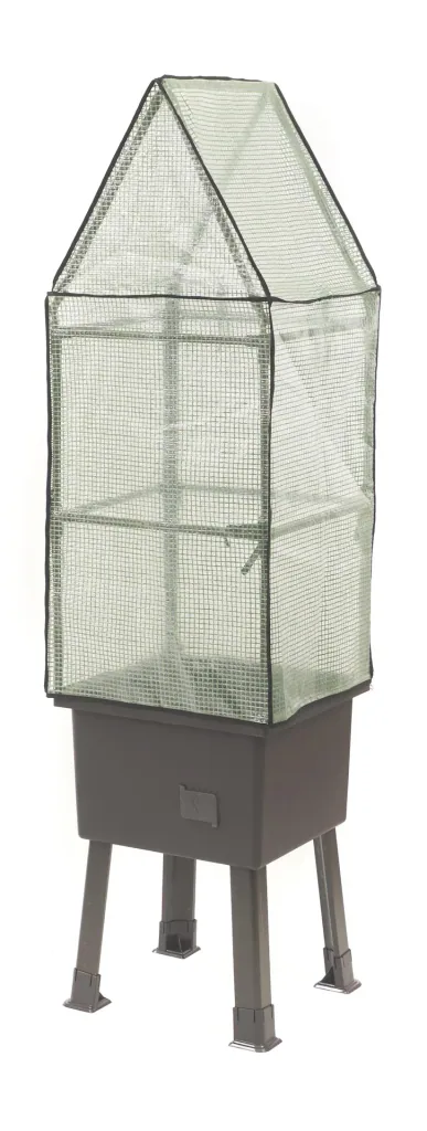 5 in1 Pflanzsystem / Hochbeet „Spitzbergen“, Größe L, 40 x 40 x 128 cm, Füße 33 cm