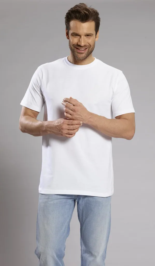 Big Size T-Shirt, weiß Gr.3XL