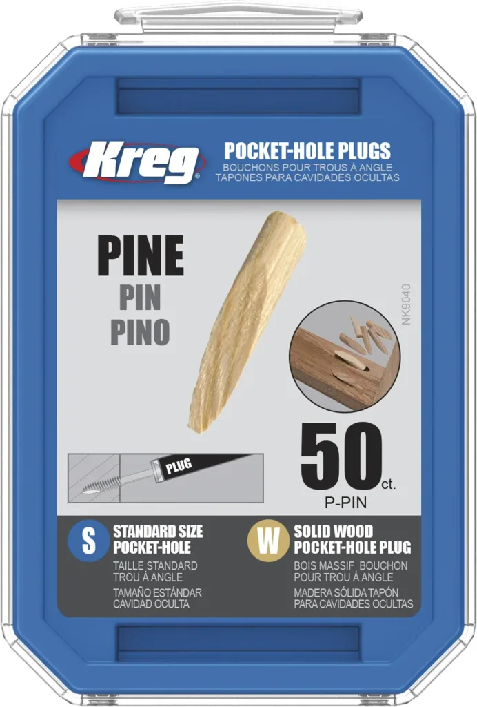 Dübel für Taschenbohrungen, Kiefer