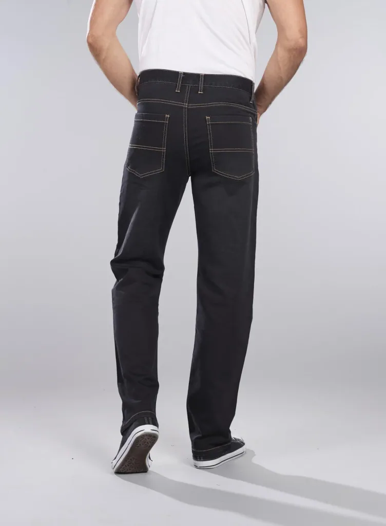 Joggpants aus Stretchdenim, Farbe schwarz, Gr. 58
