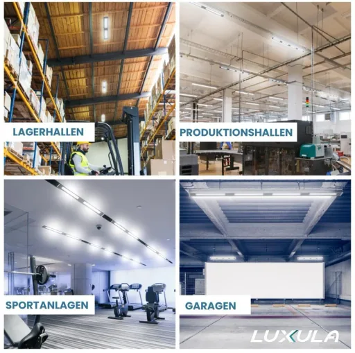 LED-HighBay in linearer Form bietet 50 W, 6200 lm, 5000 K (neutralweiß) und IP65 Schutz