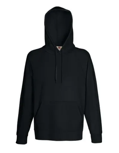 Hoody mit Kängurutasche, Farbe schwarz, Gr.L