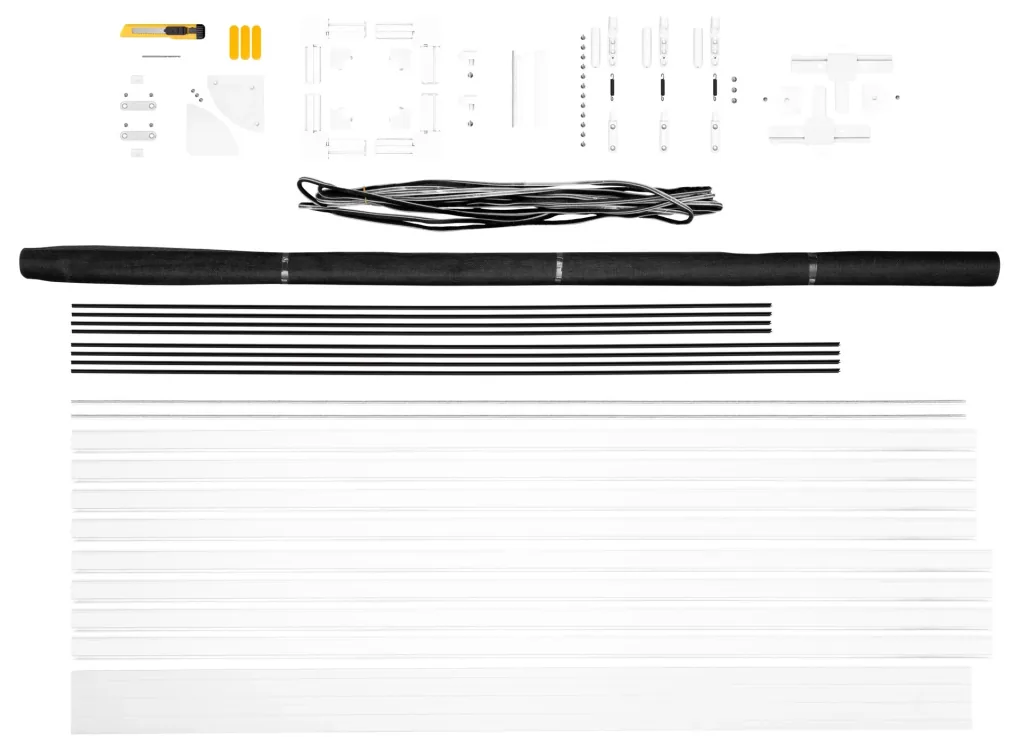Fliegengittertür Premium, 120 x 240 cm, Farbe weiß