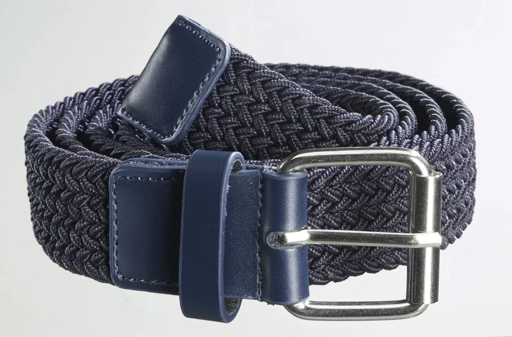 Stretch-Gürtel für Herren, superelastisch 3cm Breit, Farbe marine