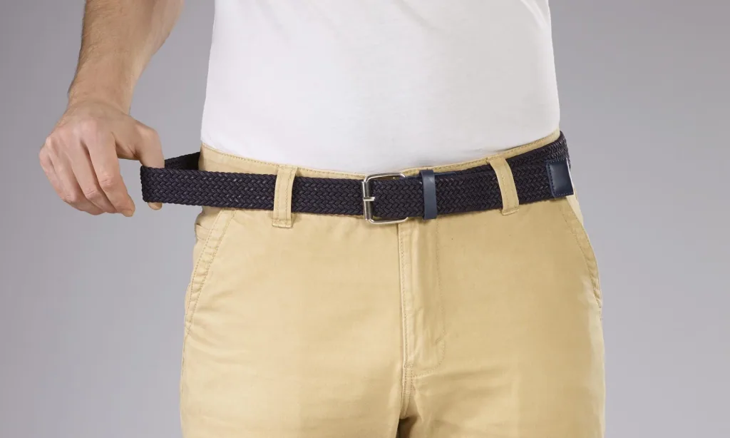 Stretch-Gürtel für Herren, superelastisch 3cm Breit, Farbe marine