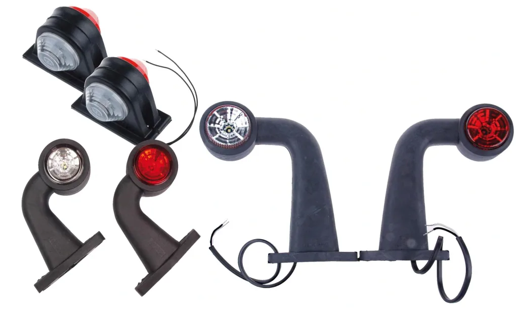 LED-Umrissleuchten mit langem Arm, 2er Set