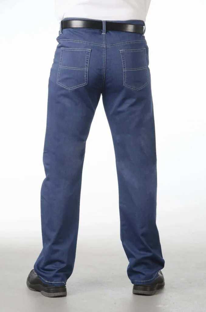 Edeljeans, knitterfrei, besonders weich, Farbe blau Gr.30