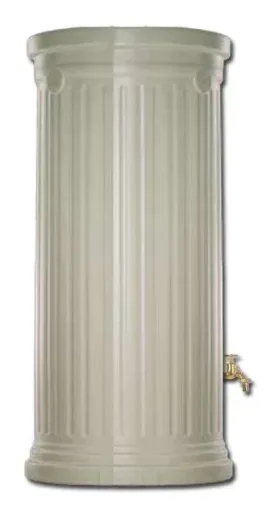 Säulentank / Regentonne "CLASSIC line", Steingrau, 330 Liter