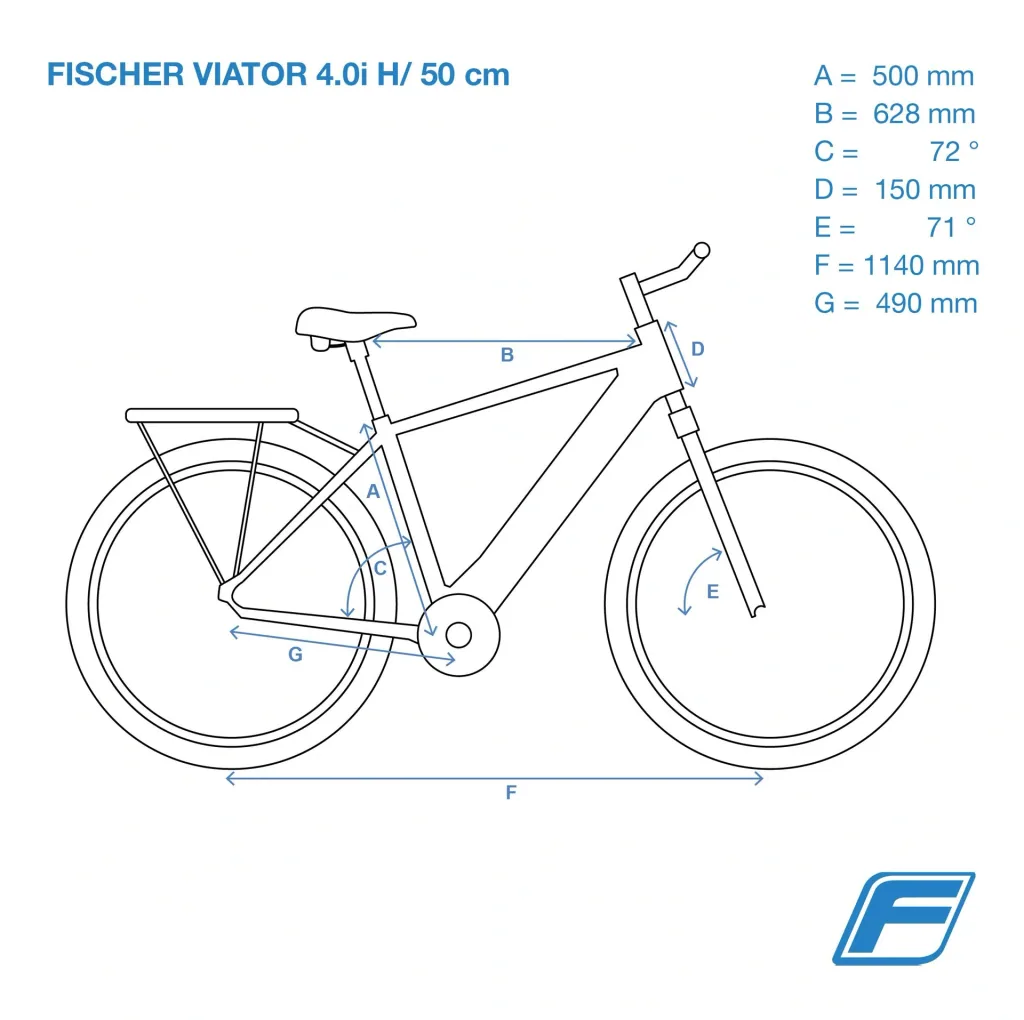 Herren E-Bike Trekking, 28 Zoll, Rahmengröße 50 cm, 9-Gang Kettenschaltung, schwarz matt, VIATOR 4.1i