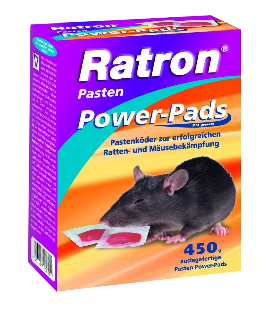 Ratron Pasten Power-Pads, anwendungsfertig, 30 x 15 g