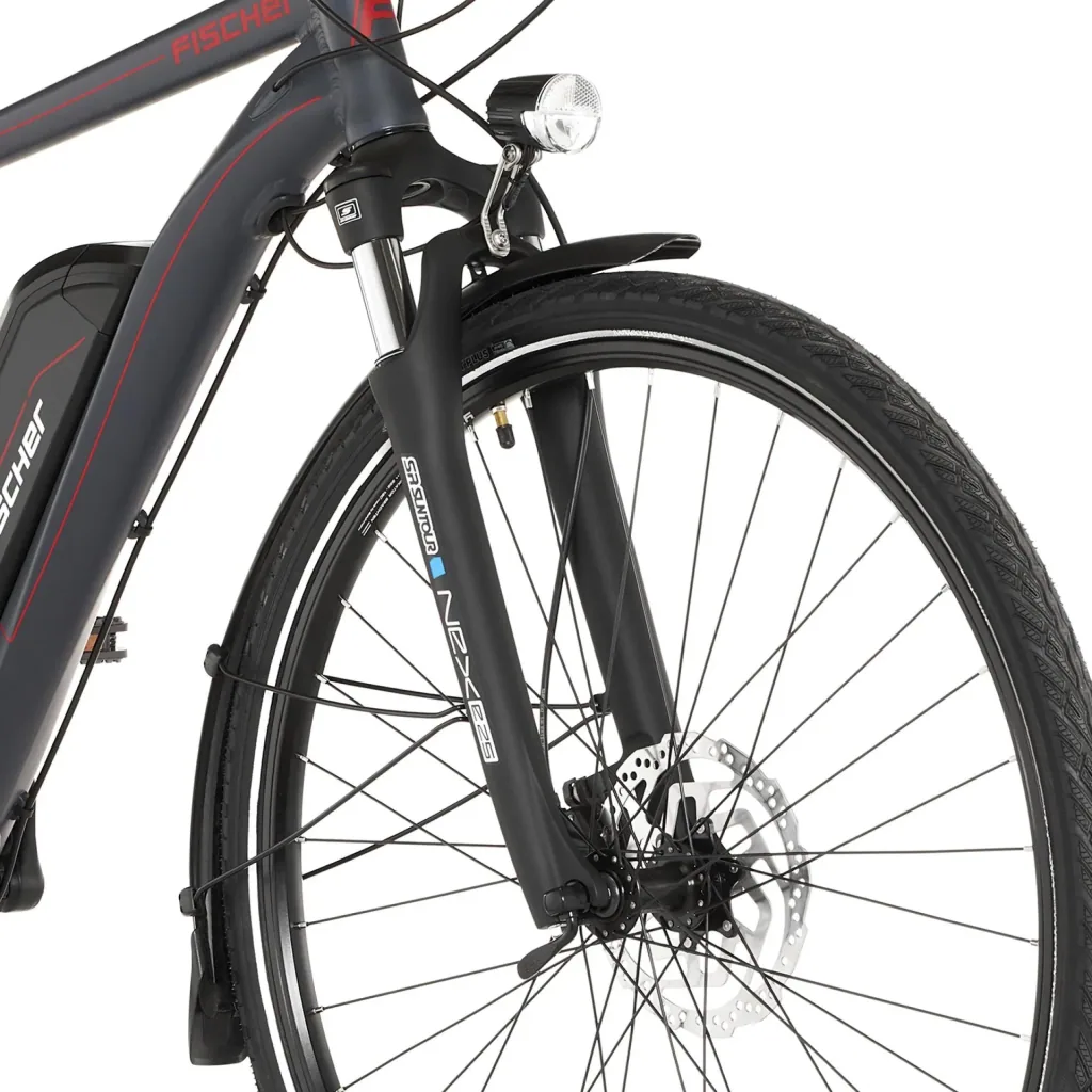 Herren E-Bike Trekking, 28 Zoll Rahmengröße 50cm, 8-Gang Kettenschaltung, anthrazit matt, VIATOR 1.0