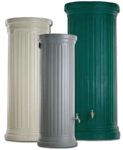 Säulentank / Regentonne "CLASSIC line", Sandbeige, 1000 Liter