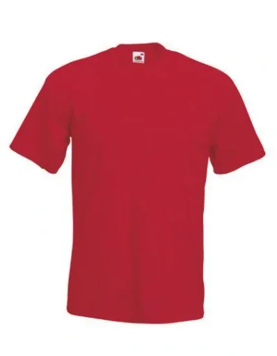 T-Shirt mit Rundhalsausschnitt, Farbe rot Gr.L