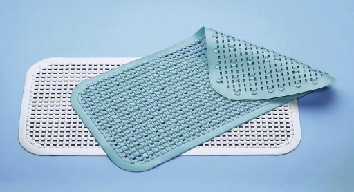 Badewannenmatte, blau 72 x 34 cm