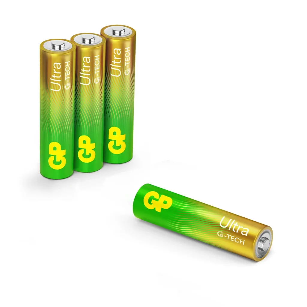 ULTRA Micro (AAA) Alkaline Batterien - 4 Stück