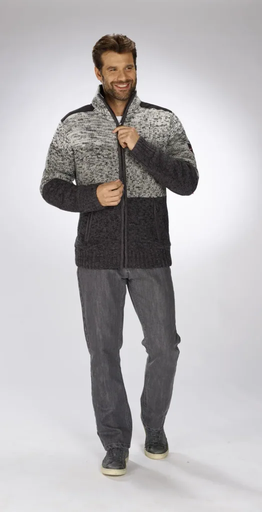 Komfortjeans im 5-Pocket Style, Farbe grau, Gr.27
