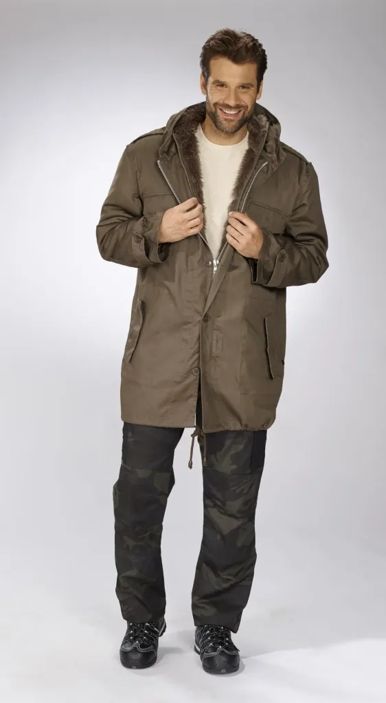 Parka, Farbe steingrau, Gr.3XL