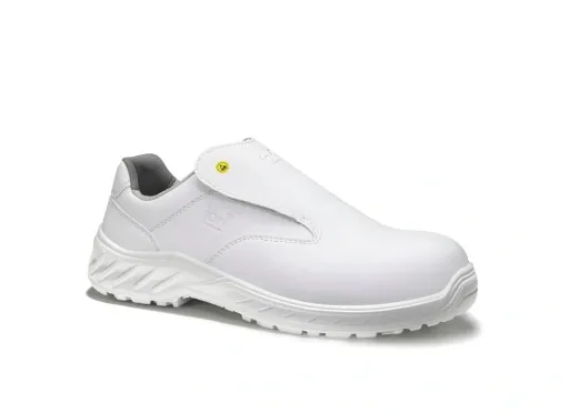 Sicherheitshalbschuh jo_CLEAN Slipper white Low ESD S3 Gr. 42