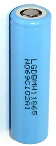 LG Li-Ion Akku 18650 "PS INR1850"mit 3200 mAh ohne Schutzschaltung