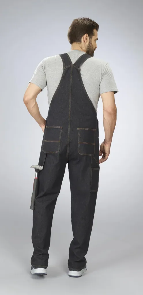 Stretchlatzjeans, Farbe schwarz, Gr.48