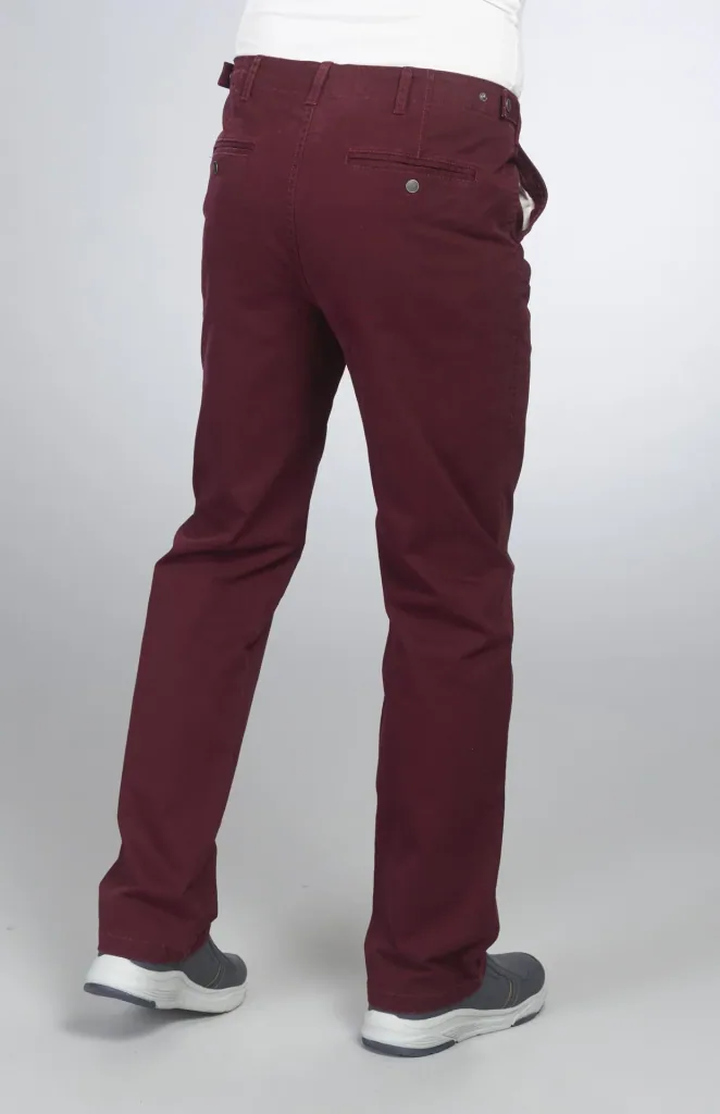 Stretchhose, Farbe bordeaux, Gr.50