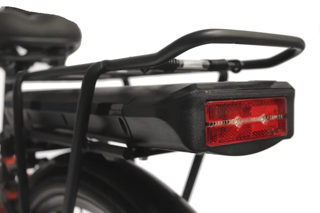 Unisex City E-Bike 28 Zoll, Rahmenhöhe 45 cm, 3-Gang Nabenschaltung, Bordeaux matt, Berlin